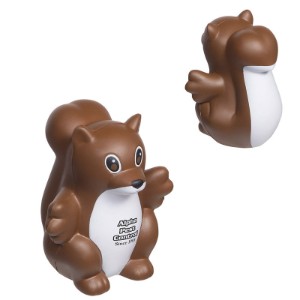 Brown and White Squirrel Stress Reliever - AR1310
