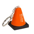 Photo 19 Construction Cone Stress Reliever Key Chain