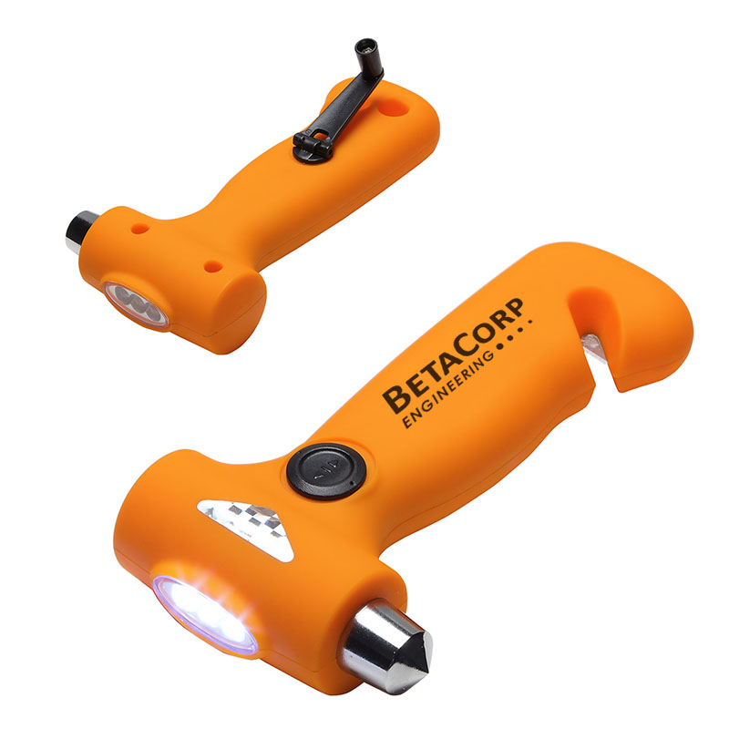 Product Photo 1 Orange Car Escape Tool with Dynamo Light