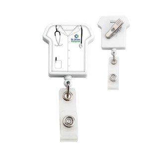 Uniform Retractable Badgeholder, Alligator Clip - DE3080