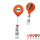 Jumbo Reflective Retractable Badgeholder, Alligator Clip