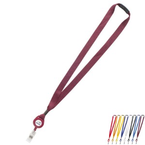 Lanyard Retractable Badgeholder, 5/8" - DE3150