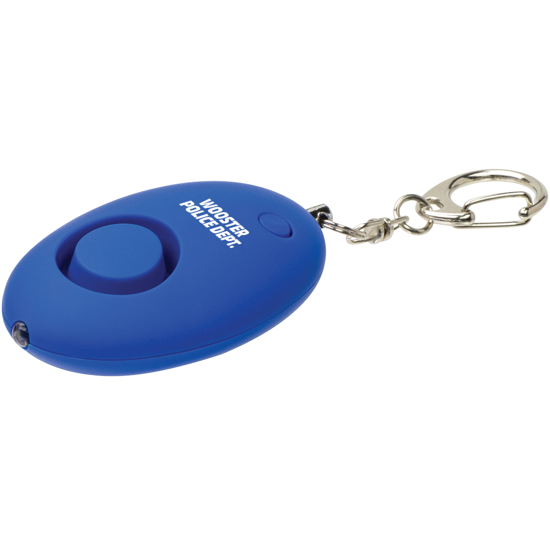 Product Photo 1 Soft-Touch LED Light and Alarm Key Chain