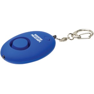 Soft-Touch LED Light and Alarm Key Chain - AR1374