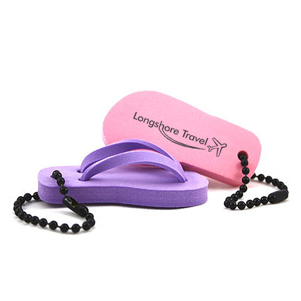 Product Photo 1 Flip Flop Foam Floating Key Tag