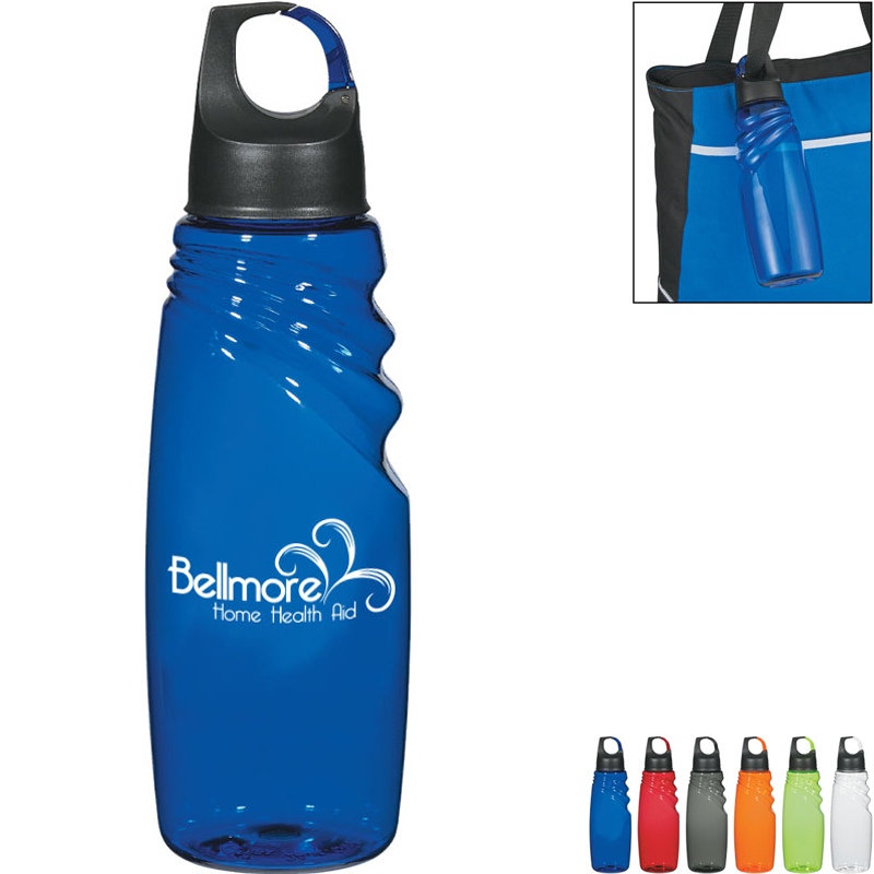 Product Photo 1 Crest Carabiner Sports Bottle, 24oz.