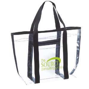 Classic Clear Vinyl Tote - ZR1070