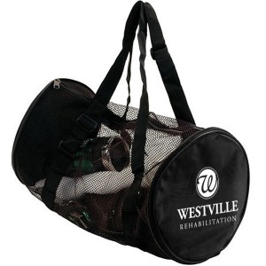 Mesh Barrel Gym Duffel, 19" - ZR1075