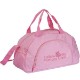 Big Pink 400D Nylon Sporty Duffel Bag, 19"