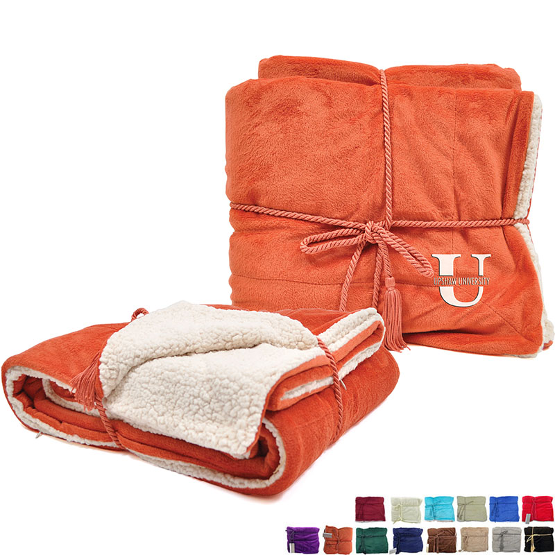 Product Photo 1 Lambswool Microsherpa Blanket, 50" x 60"