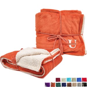 Lambswool Microsherpa Blanket, 50" x 60" - AM6200