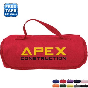 Easy Roll-Up Fleece Blanket with Flap, 48" x 54" - AM6210