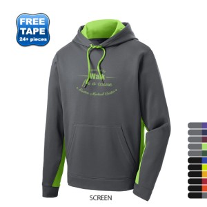 Sport-Tek® Sport-Wick® Colorblock Men's Performance Kanga Hoodie - WG3830