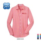 Photo 9 Port Authority® Gingham Easy Care Ladies' Shirt
