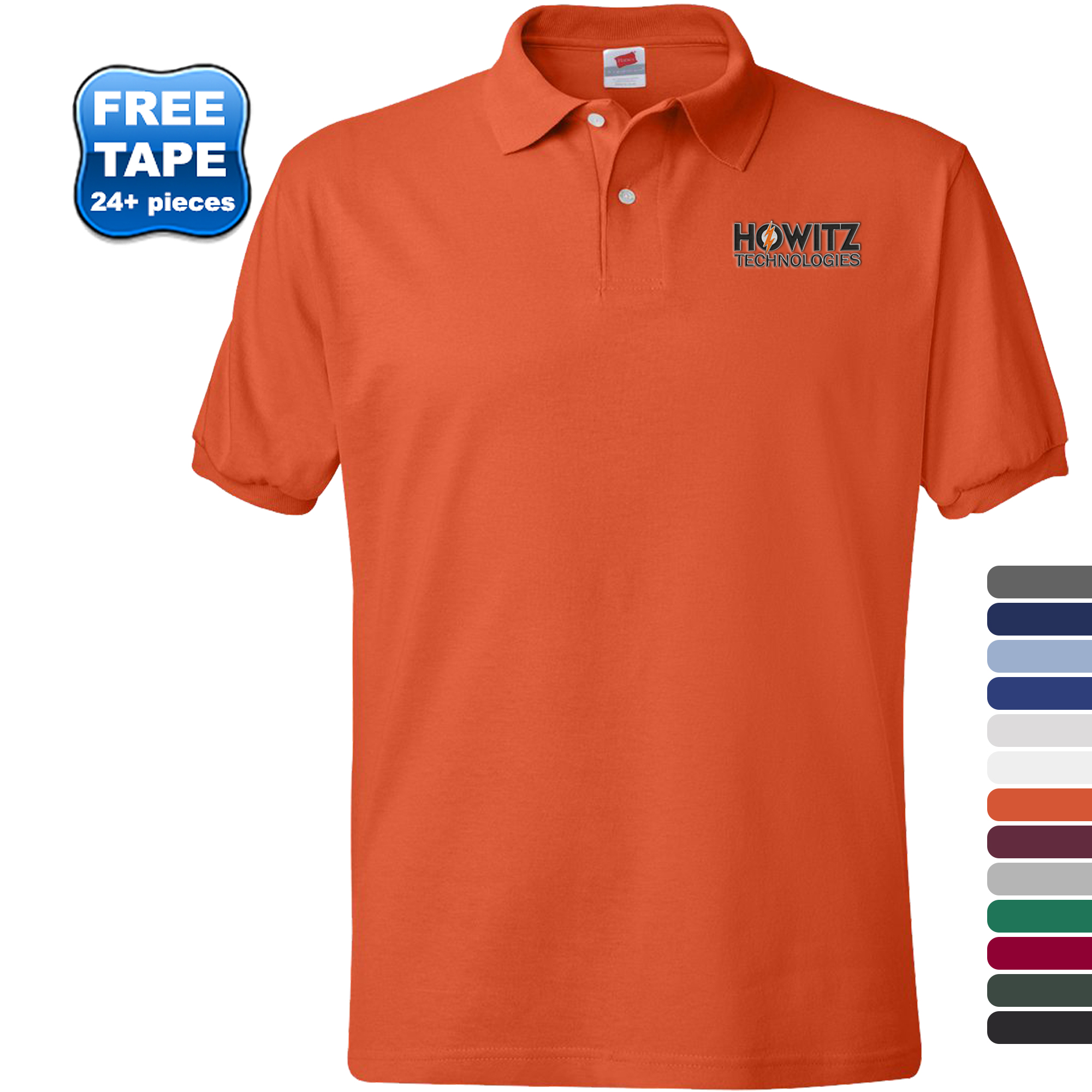 Product Photo 1 Hanes® Blended Cotton Poly Jersey Sport Shirt