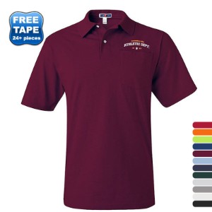 JERZEES® SpotShield™ 50/50 Men's Sport Shirt with Pocket - WG6050