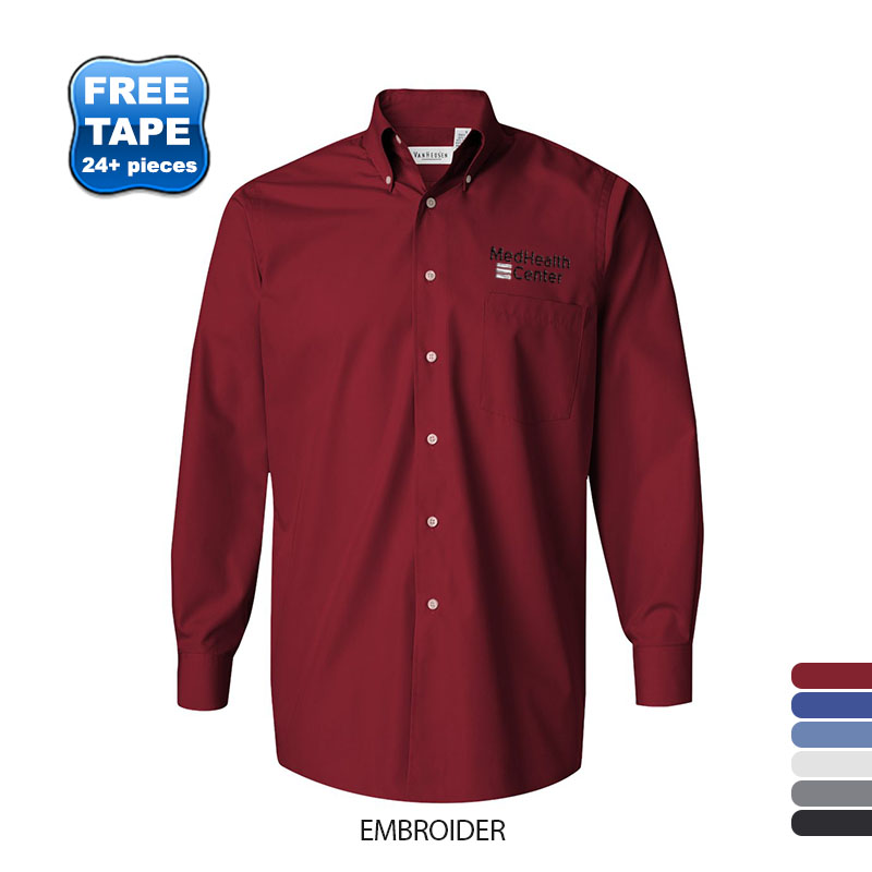 Product Photo 1 Van Heusen® Silky Poplin Men's Shirt