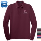 Photo 10 Port Authority® Silk Touch™ Pique Men's Long Sleeve Polo