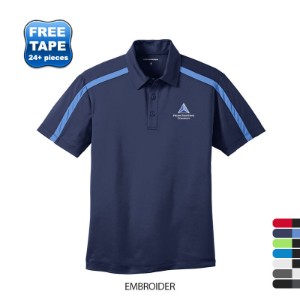 Port Authority® Silk Touch™ Performance Colorblock Stripe Men's Polo - WG3175