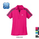 Photo 1 Port Authority® Silk Touch™ Performance Colorblock Stripe Ladies' Polo