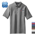 Photo 13 Port Authority® Silk Touch™ Pique Men's Polo with Pocket