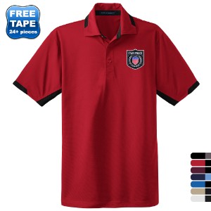 Port Authority® Dry Zone® Colorblock Ottoman Men's Performance Polo - WG3190