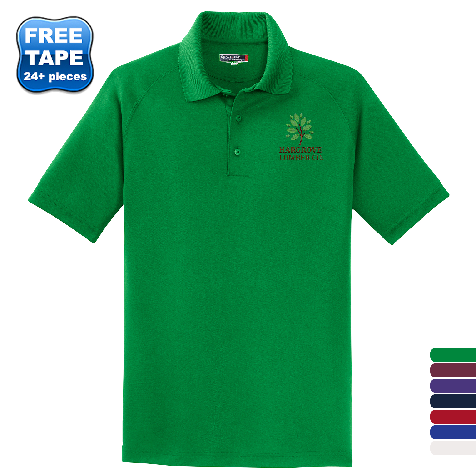 Product Photo 1 Sport-Tek® Dry Zone® Raglan Men's Performance Polo