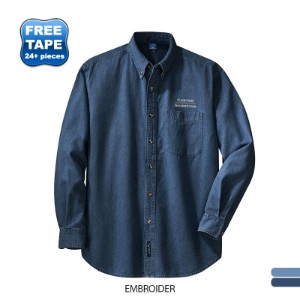 Port & Company® Value Denim Men's Shirt - WJ2010