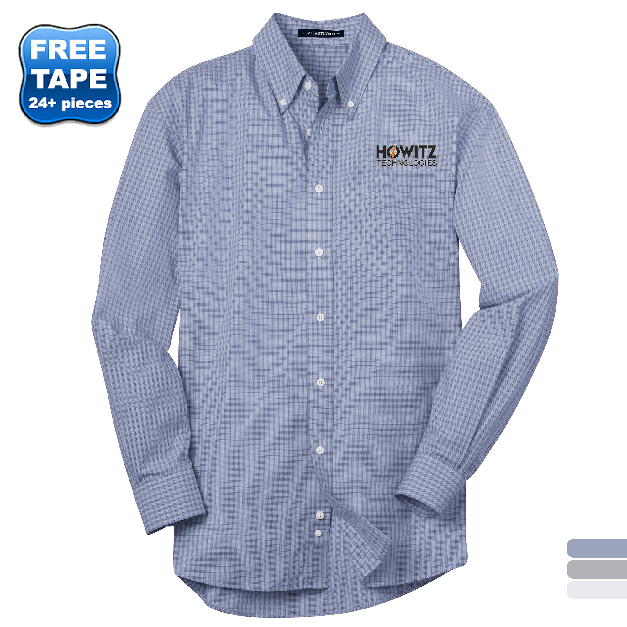 Product Photo 1 Port Authority® Plaid Pattern Easy Care Men's Shirt