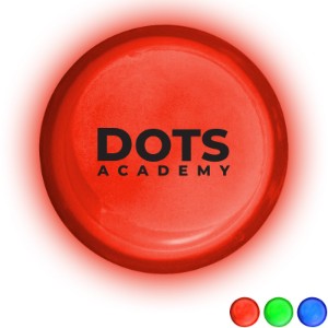 Round Glow Badge, 3" - BX1150