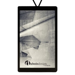 Rectangle Backlit LED Badge Necklace - BX1250