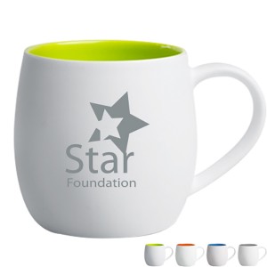 White Quartz Ceramic Mug, 12oz. - DN1380