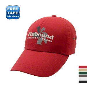Washed Cotton Twill Unconstructed Polo Cap - AM8002