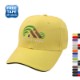 Brushed Cotton Twill Constructed Sandwich Cap
