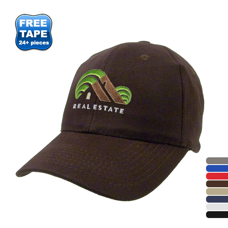 Product Photo 1 Heavyweight Washed Brushed Cotton Twill Constructed Cap