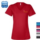 Photo 1 Bella + Canvas® Relaxed Cotton Jersey V-Neck Ladies' Tee