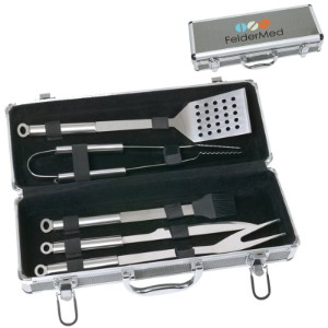 Blaze Five-Piece ColorBurst BBQ Set - ST4822