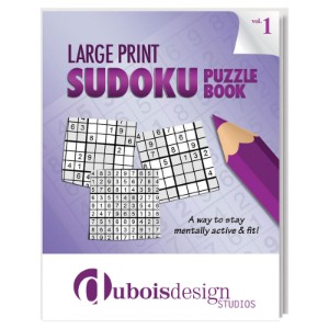 Large Print Sudoku Puzzle Book - Vol. 1 - CLB160
