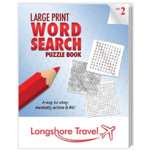 Large Print Word Search Puzzle Book - Vol. 2 - CLB166