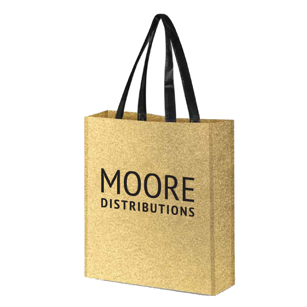 Product Photo 1 Glitter Reusable Non-Woven Tote Bag
