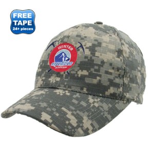 Digital Camo Cotton Twill Unconstructed Cap - AM8015