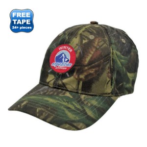 Forest Camouflage Cotton Twill Unconstructed Cap - AM8018