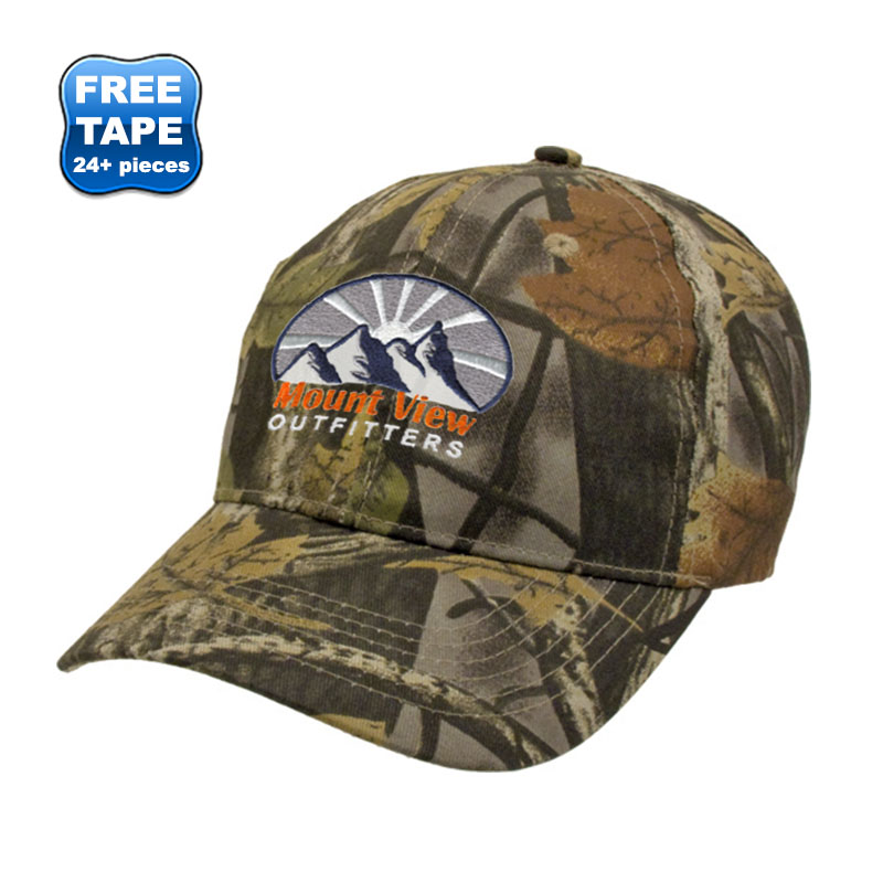 Product Photo 1 Nature Camouflage Cotton Twill Unconstructed Cap