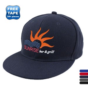 Flat Bill Acrylic Urban Constructed Cap - AM8029