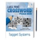 Large Print Crossword Puzzle Book with Pencil - Vol. 1