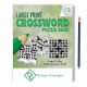 Large Print Crossword Puzzle Book with Pencil - Vol. 2