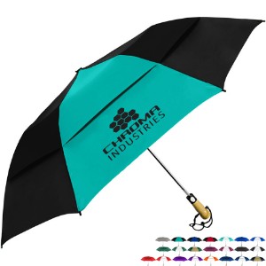 Vented Little Giant Folding Golf Umbrella, 58" Arc - SM1230