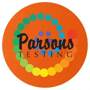 White Round Pulpboard Coaster, 80 pt., Full Color - MA1090