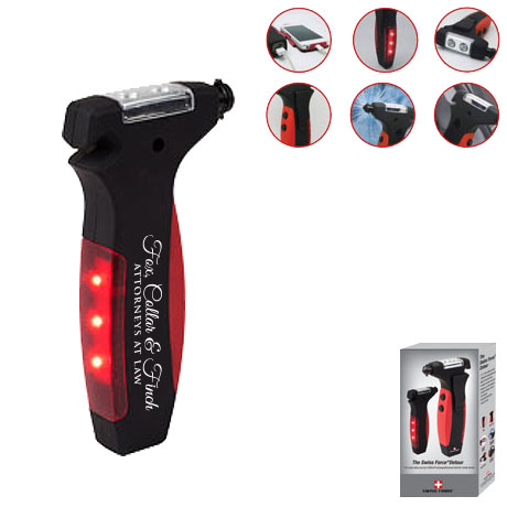 Product Photo 1 Swiss Force® Detour Auto Safety Tool & Power Bank, 2200mAh