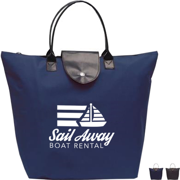 Product Photo 1 Fashion Loop Handle 600D Polyester Tote